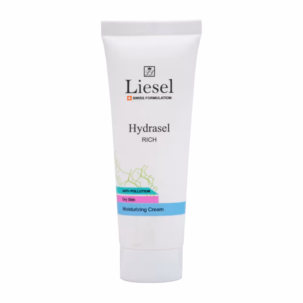 کرم مرطوب کننده لایسل مناسب پوست خشک مدل Hydrasel Rich حجم 50 میلی لیتر