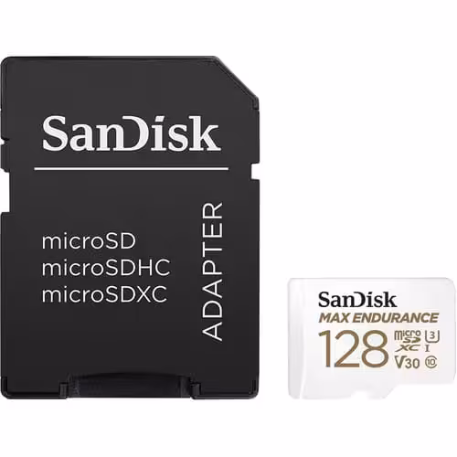 مموری کارت سن دیسک SanDisk 128GB MAX ENDURANCE UHS-I micro