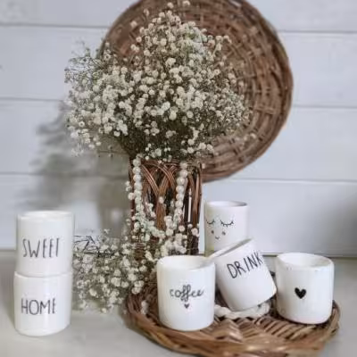 شات قهوه سرامیکی تکست