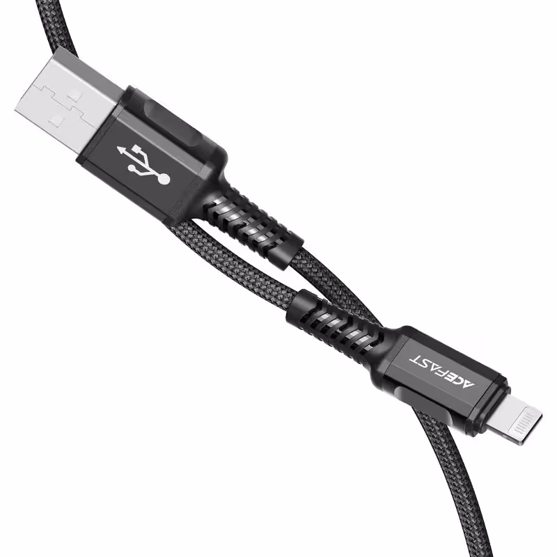 کابل داده شارژ لایتنینگ به USB-A ایس فست مدل ACEFAST C1-02