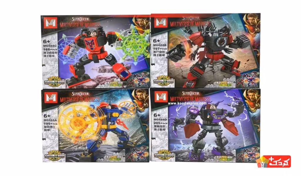 سری لگو ربات دکتر استرنج مدل MG688 (4 مدل)