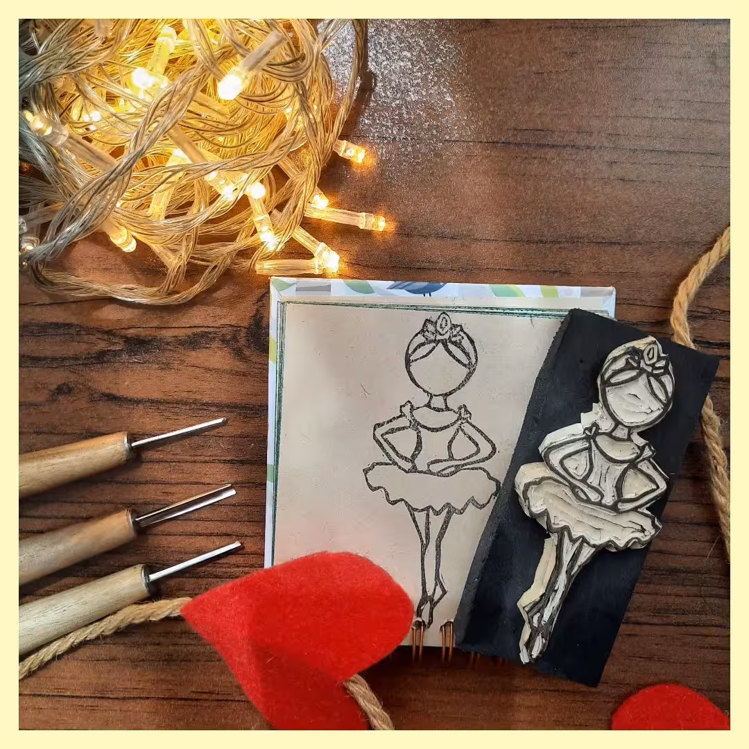 مهر لینو مناسب هدیه و چاپ روی پارچه