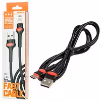 کابل شارژ و دیتا Type c 1متری 2.4A Moxom MX-CB20