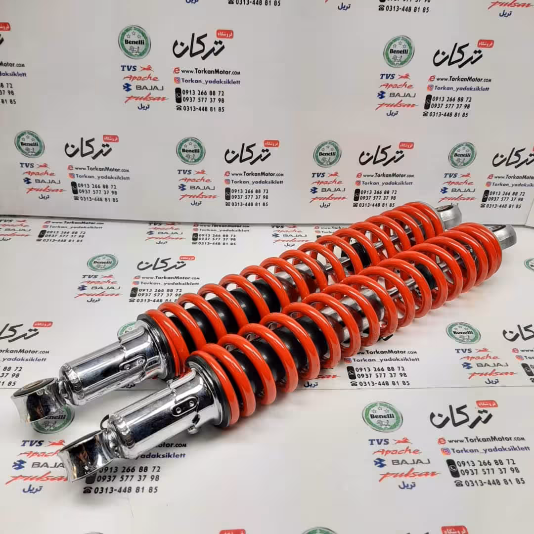 کمک فنر عقب موتور تریل XL ایکس ال قرمز (جفتی)