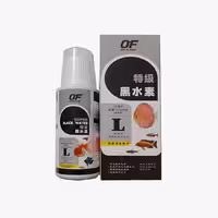 مکمل اوشن فری (Ocean free) بلک واتر L  مناسب برای رنگ ماهی ها و پرورش گیاه حجم 120 میل