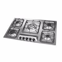 اجاق گاز 5098 بیمکث استیل