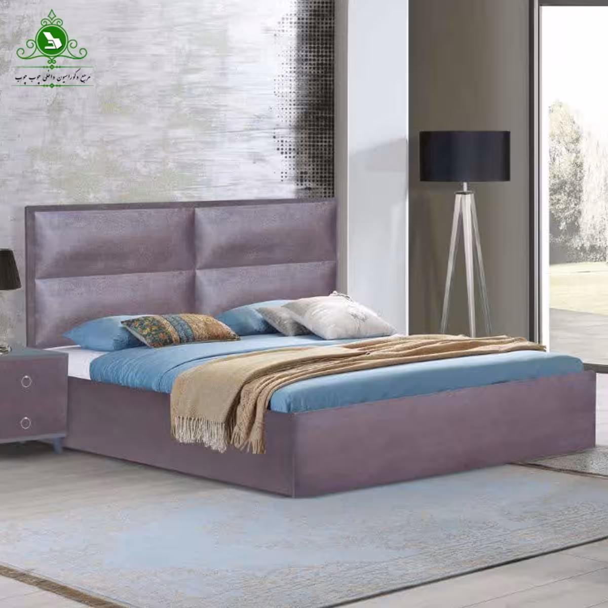 تخت خواب دو نفره مدل لیدا