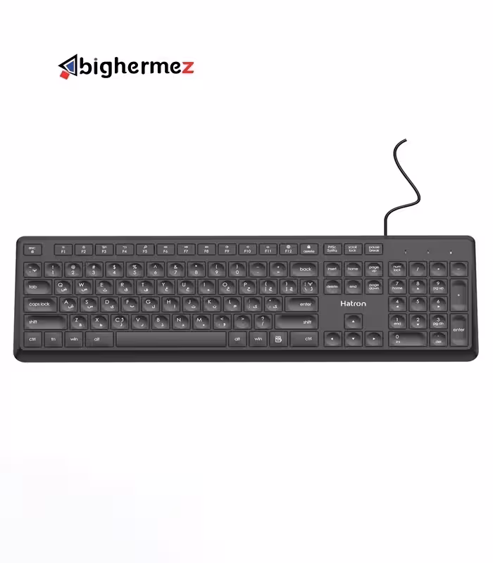 کیبورد با سیم هترون مدل HK190