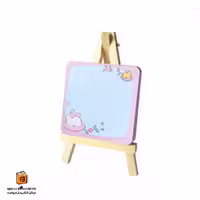 نوت پد همراه با سه پایه چوبی طرح خرگوش و جوجه سویل (SEVIL)
