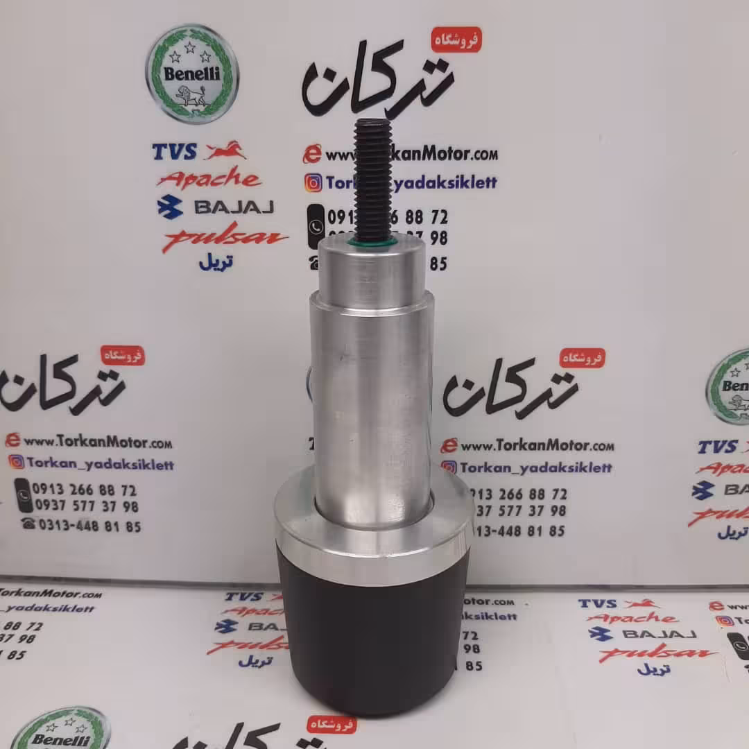 پروتکشن ( محافظ ) بغل شاسی پایه بلند (هرعدد) استیل نقره ای (ارتفاع 13/5 سانتی متر)