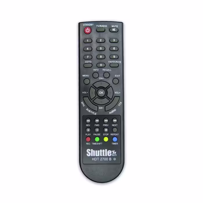 کنترل گیرنده دیجیتال شاتل SHUTLLE مدل 2700