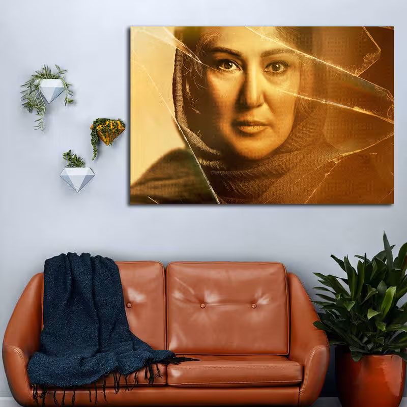 تابلو شاسی مدل پوست شیر کد 1 | دنیای قاب