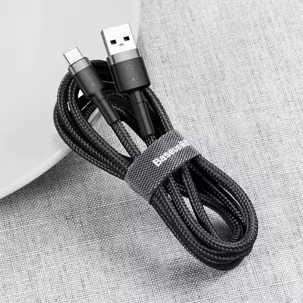 کابل شارژ یو اس بی به تایپ سی بیسوس Baseus cafule Cable با توان 2 آمپر و طول 2 متر