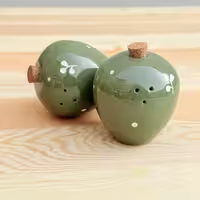 نمکدان مجموعه اقاقیا رنگ سبز