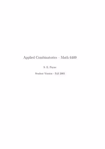 خرید و دانلود نسخه کامل کتاب Applied Combinatorics