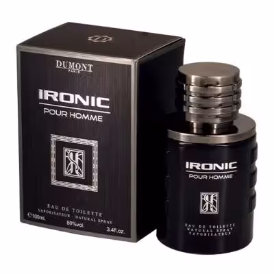 ادوپرفیوم دمونت پاریس DUMONT PARIS ایرونیک پورهوم بلک Ironic Pour Homme حجم 100 میلی لیتر