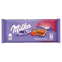 شکلات تخته ای کارامل تمشک میلکا – 100 گرم