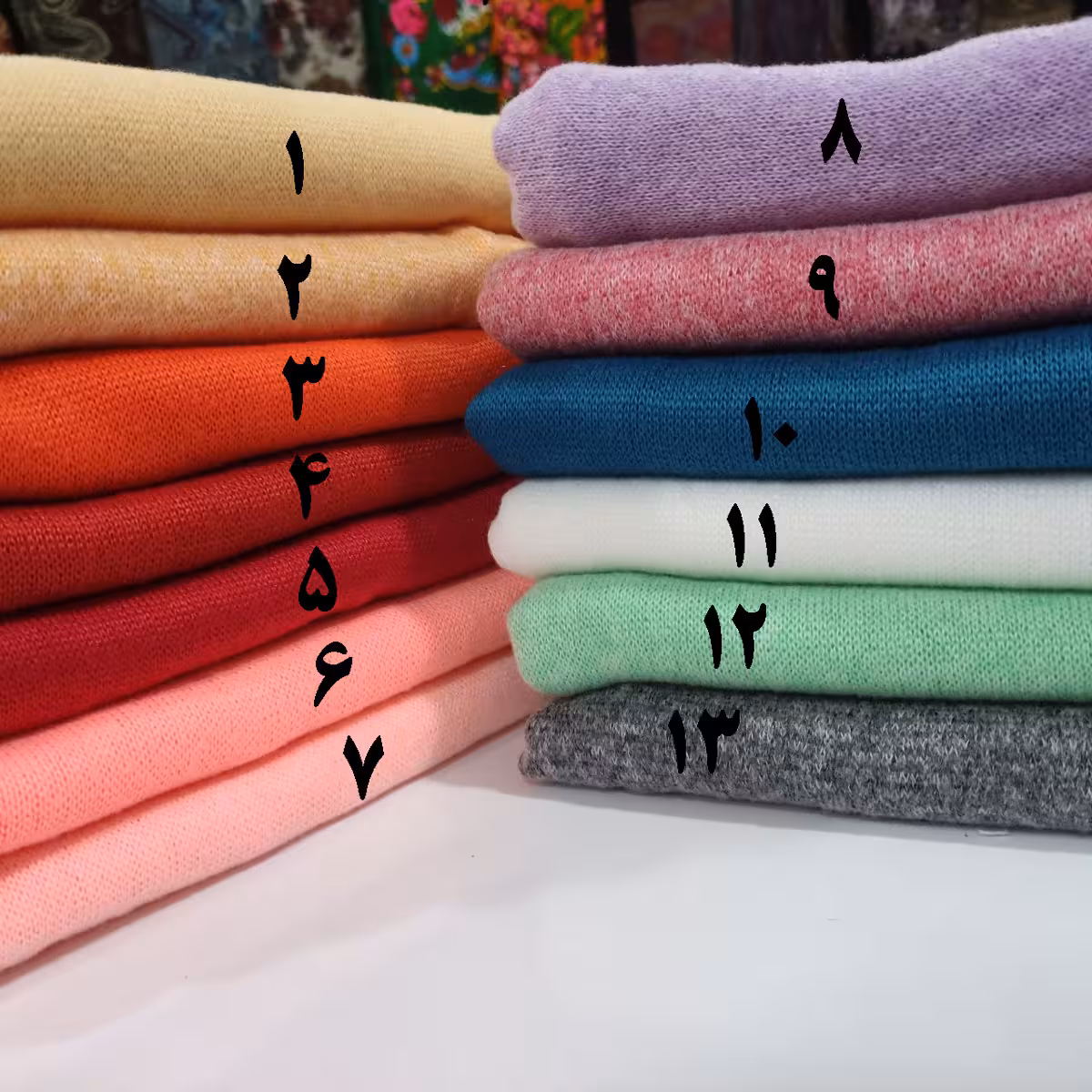 شال بافت ساده