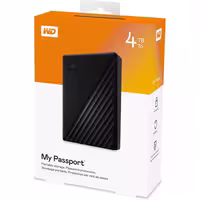 هارد اکسترنال وسترن دیجیتال مدل My Passport با ظرفیت 4 ترابایت