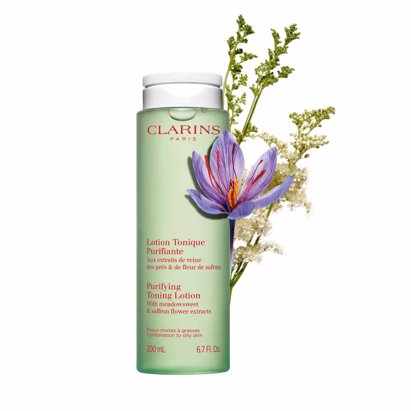 تونر کنترل کننده چربی کلارنس ( CLARINS – Purifying Toning Lotion 200ml )