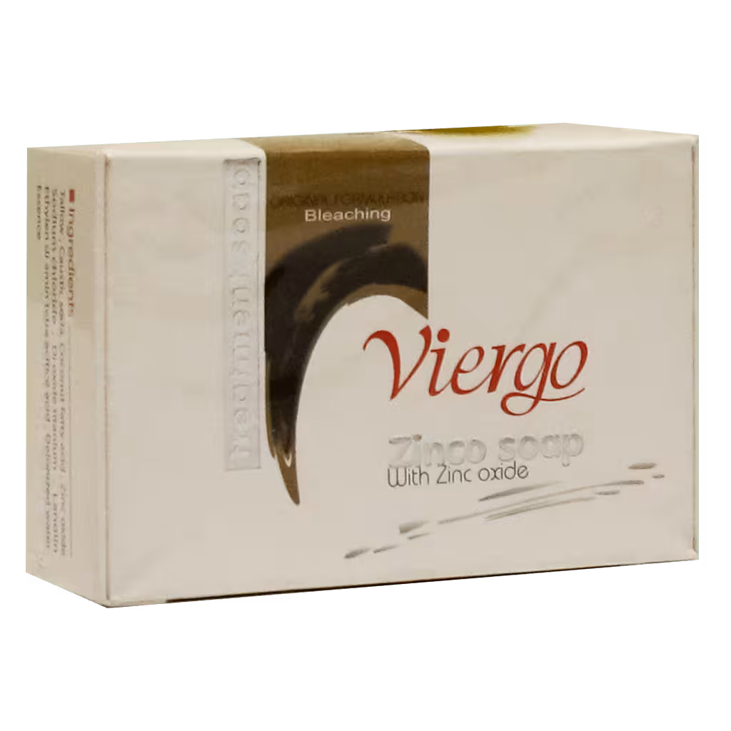 صابون زینکو ویرگو حاوی ماده موثر زینک اکساید