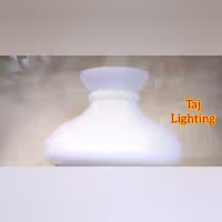 لاله ی آباژور (حباب قالپاقی سایز 19 ) (پس کرایه)