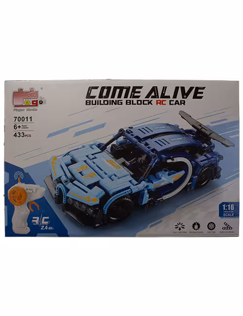 لگو 433 تکه ماشین کنترلی شارژی کد 70011