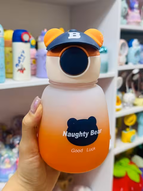 قمقمه طرح خرس پاستیلی 1