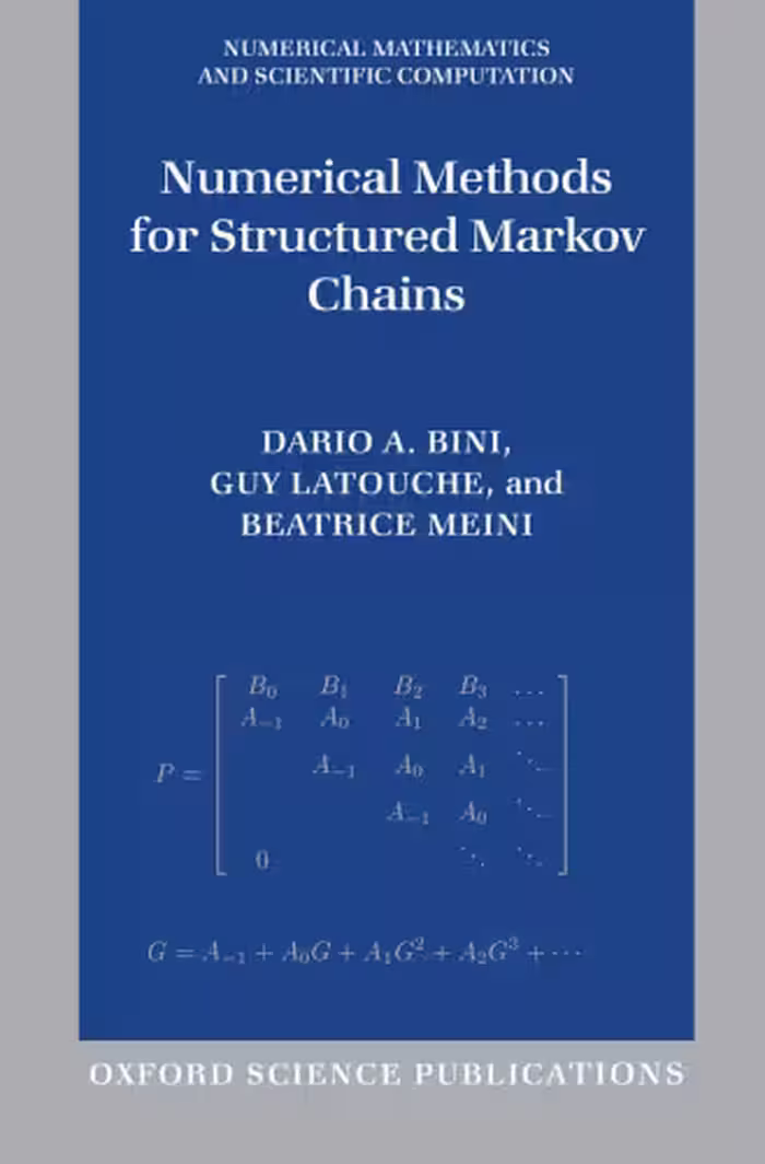 خرید و دانلود نسخه کامل کتاب Numerical Methods for Structured Markov Chains