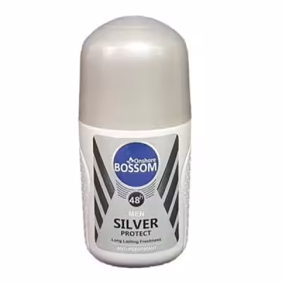 رول ضد تعریق مردانه BOSSOM مدل SILVER