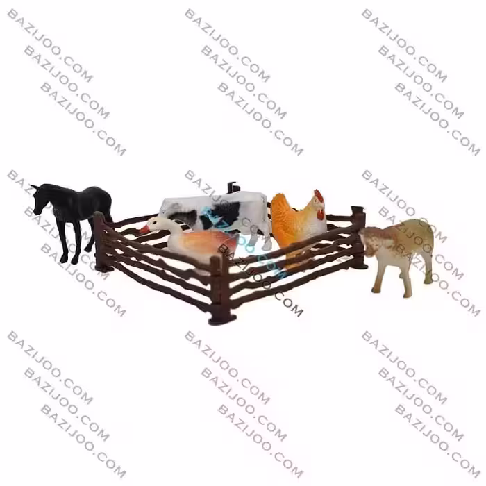 اسباب بازی باغ وحش اهلی کوچک