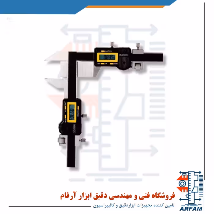 کولیس چرخ دنده دیجیتال آسیمتو M5-50 مدل 2-06-328