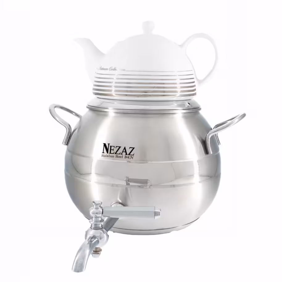 کتری و قوری 4/5 لیتر برند نزاز NEZAZ مدل 1800