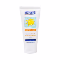 لوسیون ضدآفتاب فیزیکال صورت و بدن SPF40 اطفال ایروکس
