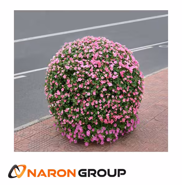 گلدان شهری فلاور باکس کروی