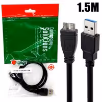 کابل هارد اکسترنال 50سانتی USB3 Orange