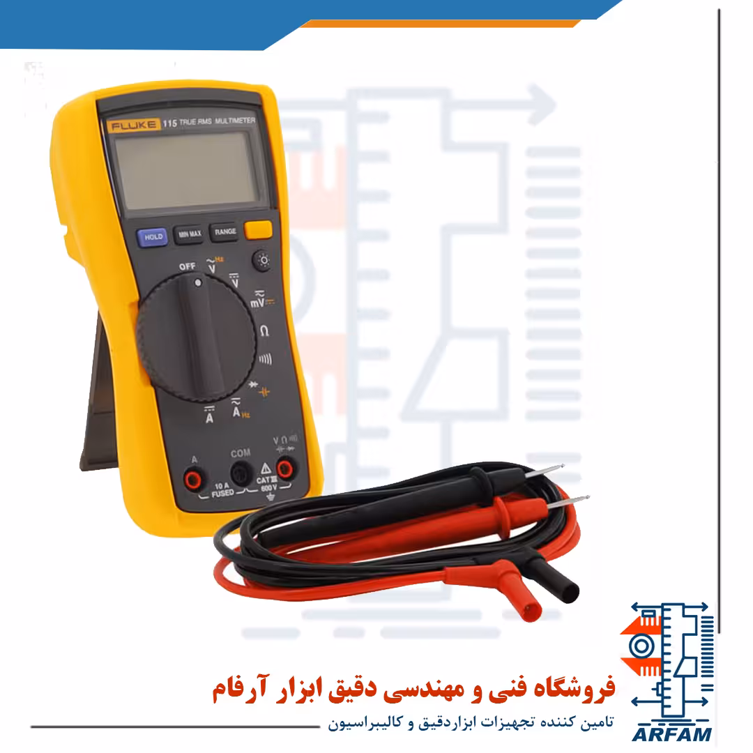 مولتی متر دیجیتال پرتابل True RMS فلوک آمریکا مدل Fluke 115