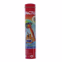 مداد 12 رنگ استوانه فلزی فکتیس(Factis) طرح زرافه