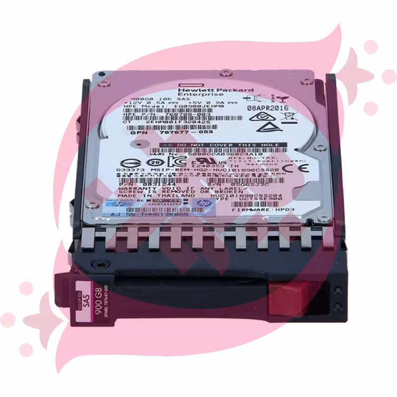 HP MSA 900GB 12G SAS 10K SFF Dual Port Ent HDD J9F47A