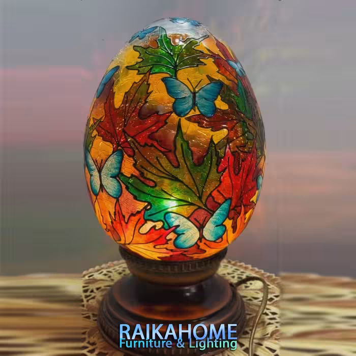چراغ رومیزی تخم مرغی رایکا مدل JA22