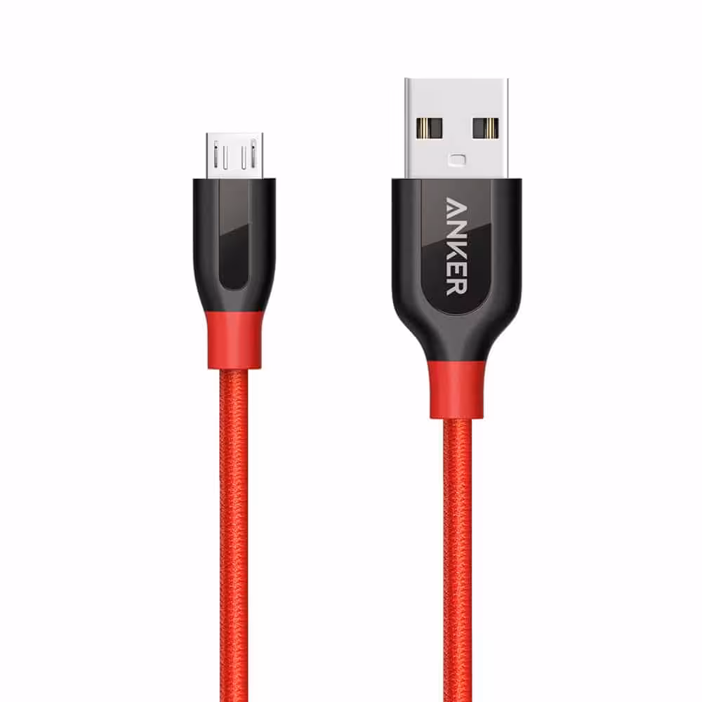 کابل میکرو انکر مدل Anker PowerLine  Micro USB A8142 طول 0.9 متر