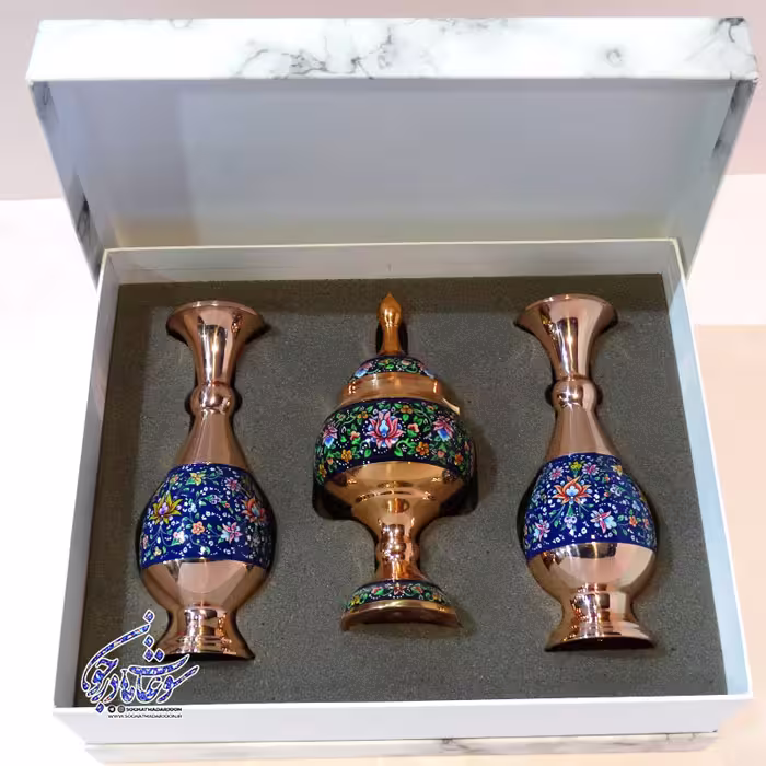 کادو سازمانی هدیه اداری ست کادویی شرکتی باکس کادویی مس و پرداز