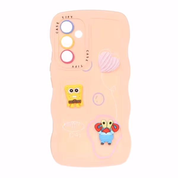 قاب کنگره ای عروسک برجسته Samsung Galaxy A34 -کد3494