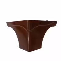 پایه مبل ده سانتی طرح چوب از جنس مقاوم بسته 4 عددی