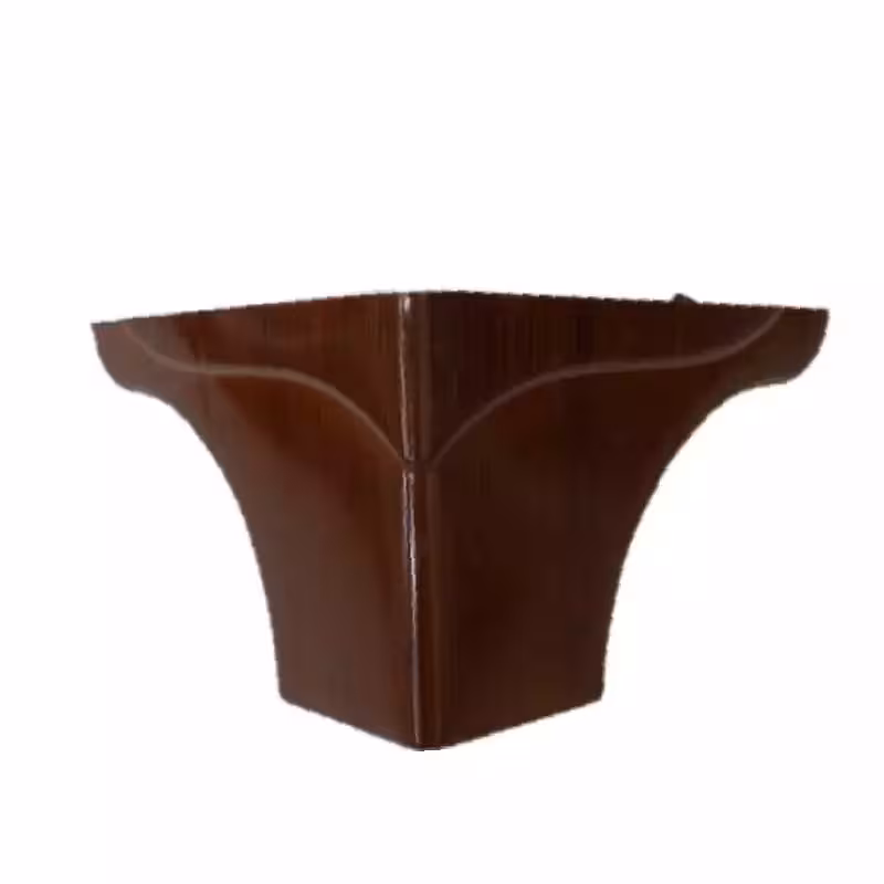 پایه مبل ده سانتی طرح چوب از جنس مقاوم بسته 4 عددی