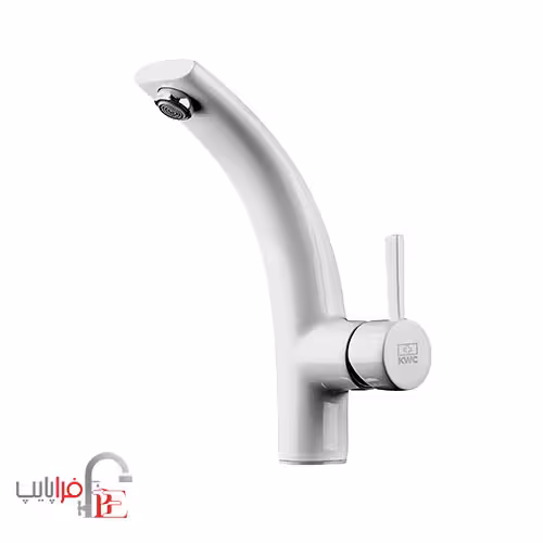 شیر روشویی KWC مدل زئوس سفید