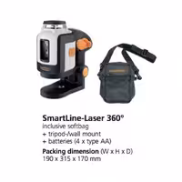 تراز لیزری 360 درجه مدل 081.117A لیزرلاینر