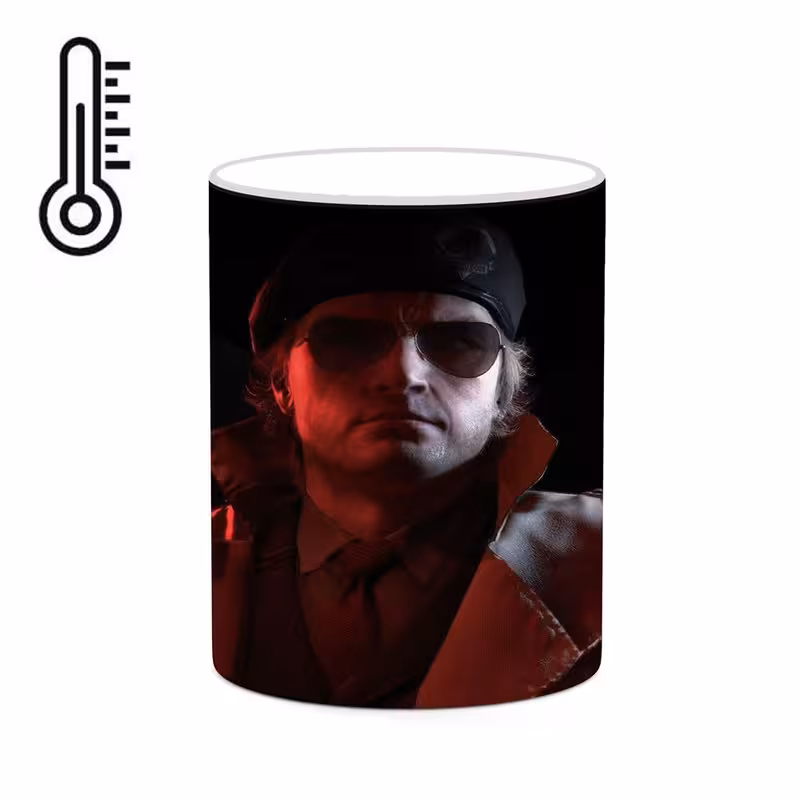 ماگ حرارتی چیتوکالا مدل بازی Metal Gear Solid Vː The Phantom Pain کد mgh29497