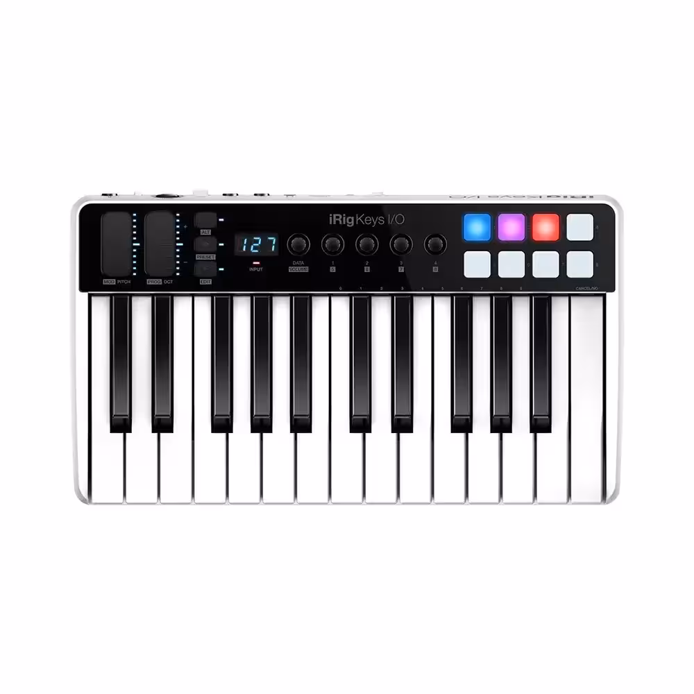 میدی کنترلر آی کی مالتی مدیا مدل iRig Keys I/O 25