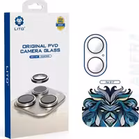 محافظ لنز دوربین آیفون 17 دور فلزی لیتو Lito Titanium AR